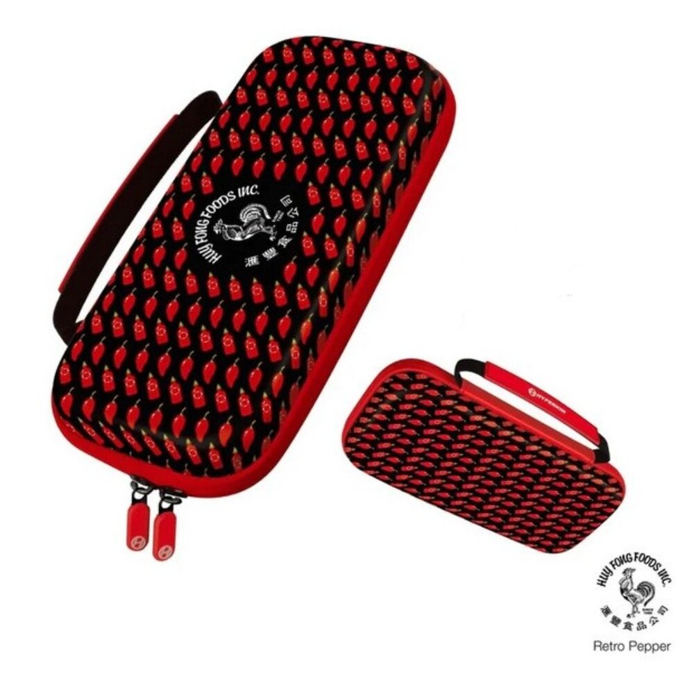 Hyperkin Nintendo Switch EVA Hard Shell Carrying Case Sriracha